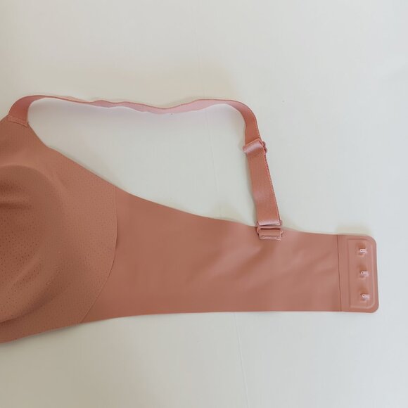 Knix Women's Pink Ginger Padded V-Neck Evolution Bra Size 5 38C 38D 40C - Picture 7 of 10